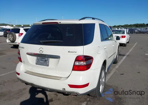 2009 Mercedes-Benz Ml 350 4Matic z USA, uszkodzony, nr VIN 4JGBB86E59A521044